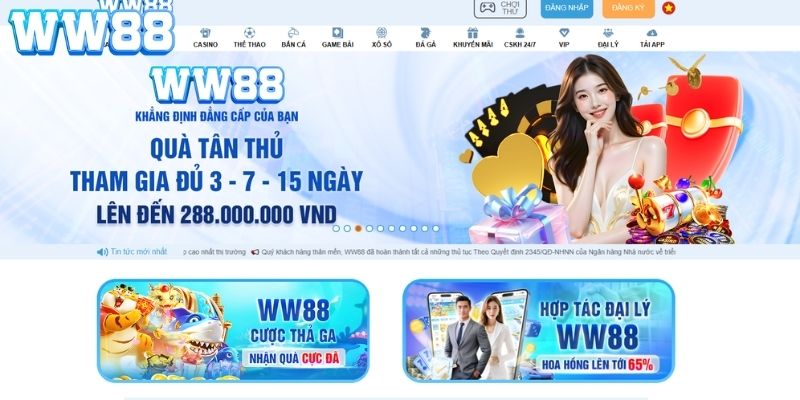 Hướng dẫn quá trình nhận ưu đãi ww88 dễ dàng